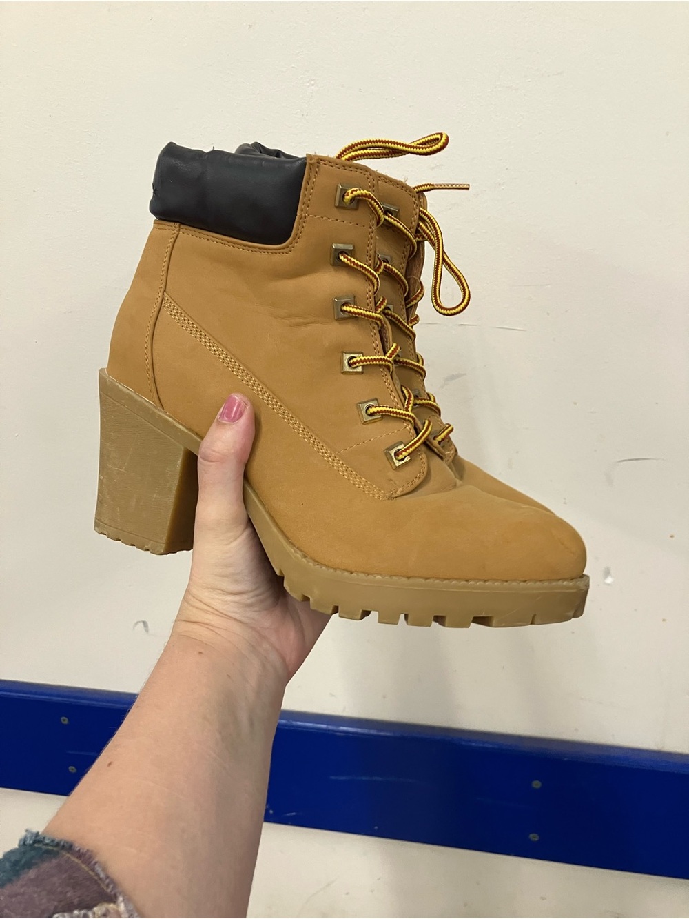 Tan Heeled Boots